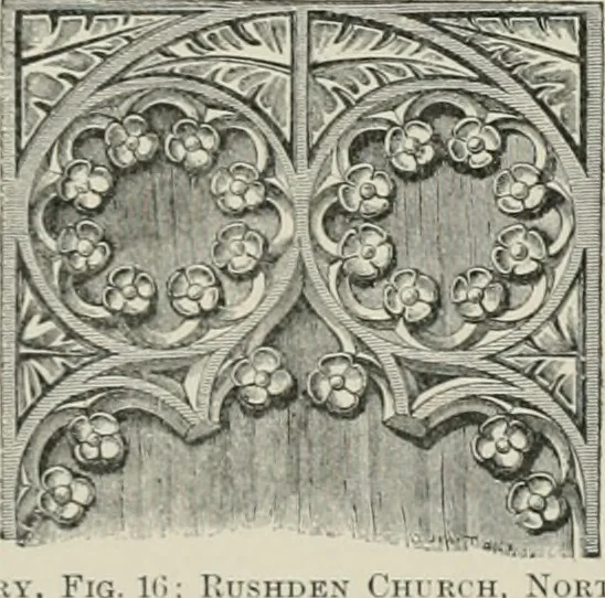 An illustration from A dictionary of architecture and building; biographical, historical and descriptive, 1901, leaf 507