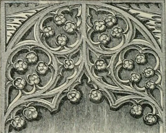 An illustration from A dictionary of architecture and building; biographical, historical and descriptive, 1901, leaf 507