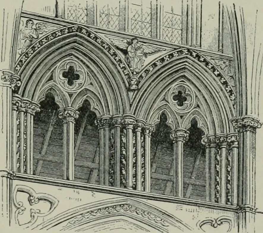 An illustration from A dictionary of architecture and building; biographical, historical and descriptive, 1901, leaf 514