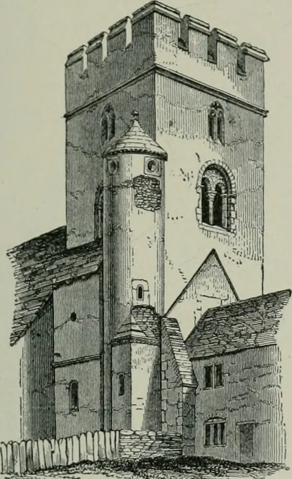 An illustration from A dictionary of architecture and building; biographical, historical and descriptive, 1901, leaf 528
