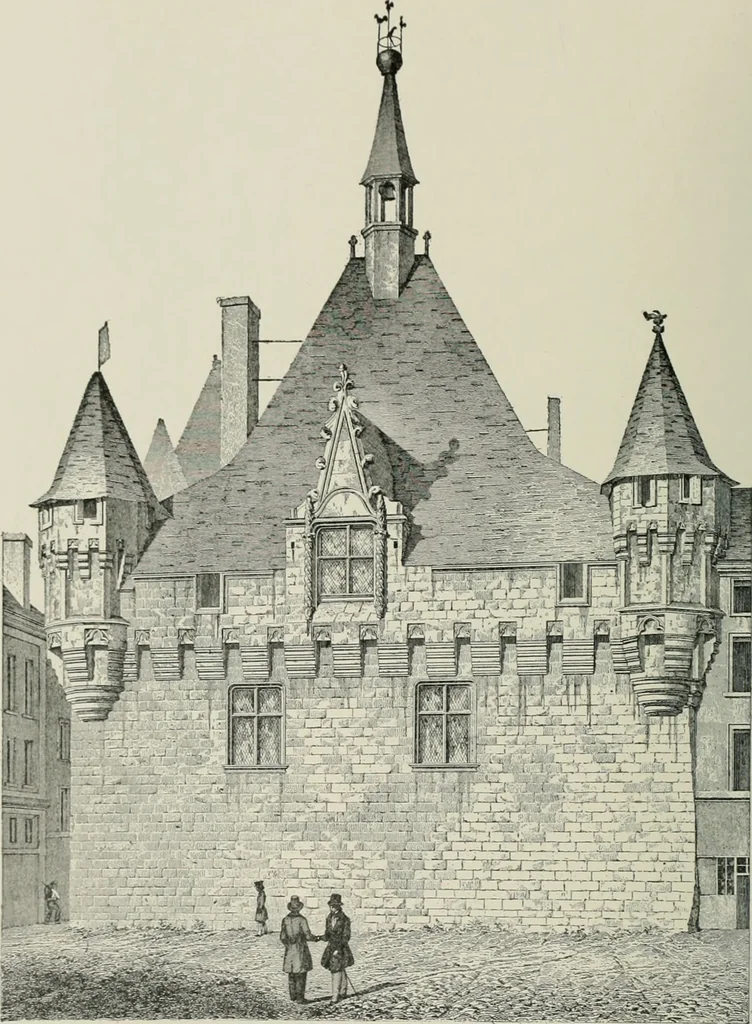 An illustration from A dictionary of architecture and building; biographical, historical and descriptive, 1901, leaf 529