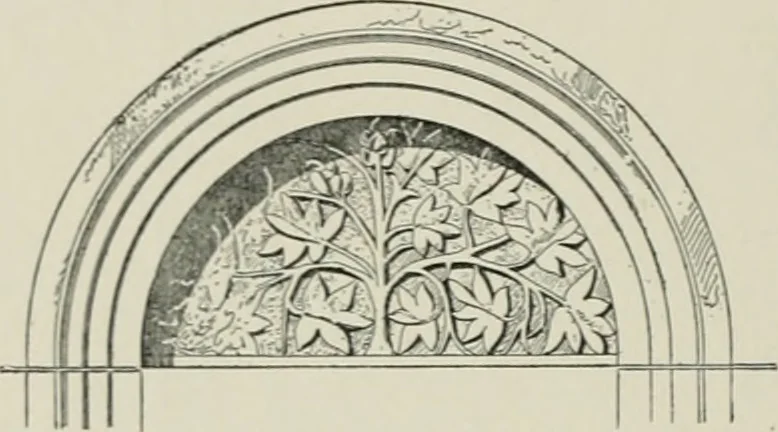 An illustration from A dictionary of architecture and building; biographical, historical and descriptive, 1901, leaf 531