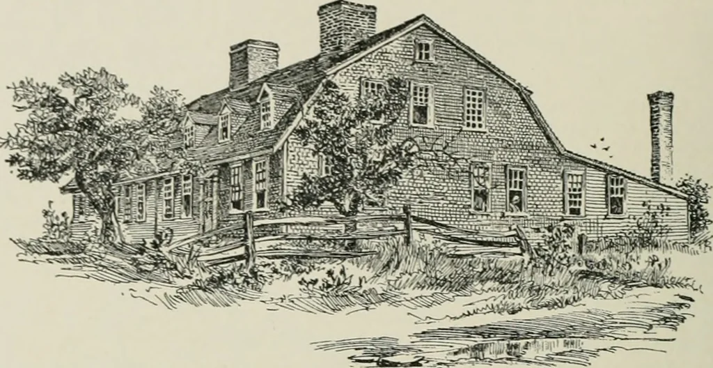 An illustration from A dictionary of architecture and building; biographical, historical and descriptive, 1901, leaf 535