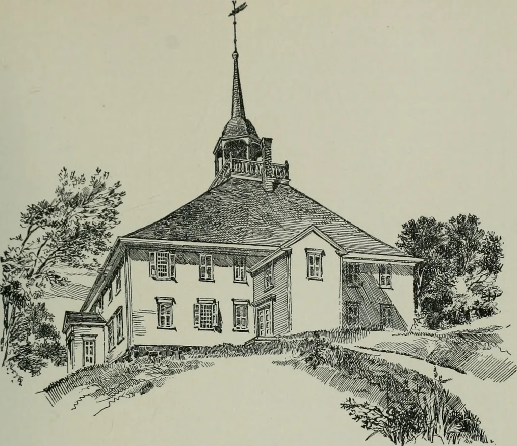 An illustration from A dictionary of architecture and building; biographical, historical and descriptive, 1901, leaf 536