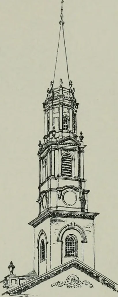 An illustration from A dictionary of architecture and building; biographical, historical and descriptive, 1901, leaf 542
