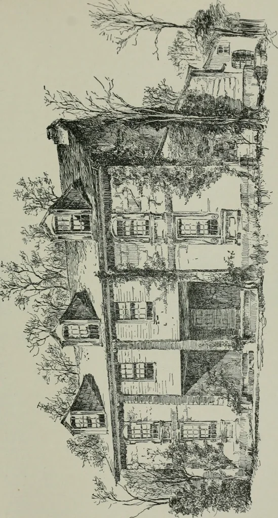 An illustration from A dictionary of architecture and building; biographical, historical and descriptive, 1901, leaf 544