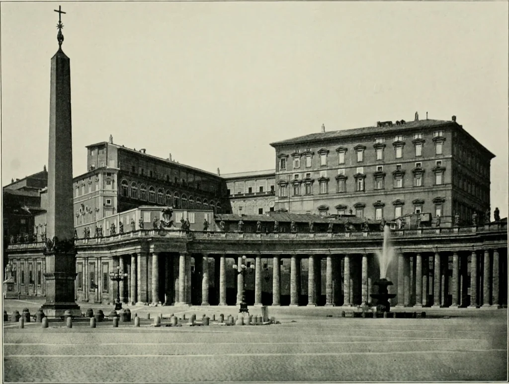 An illustration from A dictionary of architecture and building; biographical, historical and descriptive, 1901, leaf 555
