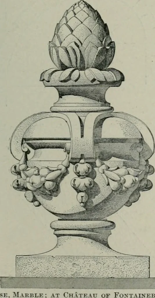 An illustration from A dictionary of architecture and building; biographical, historical and descriptive, 1901, leaf 556