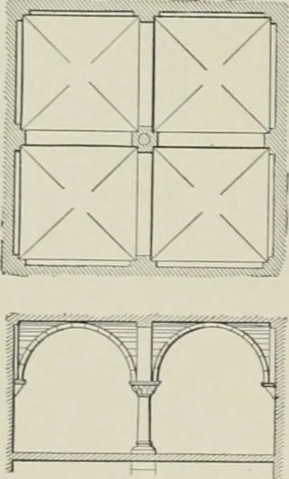 An illustration from A dictionary of architecture and building; biographical, historical and descriptive, 1901, leaf 559