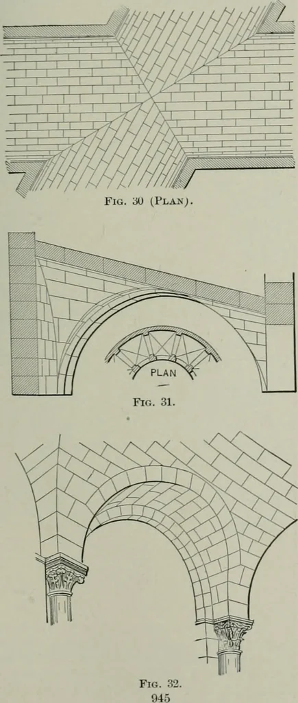 An illustration from A dictionary of architecture and building; biographical, historical and descriptive, 1901, leaf 560