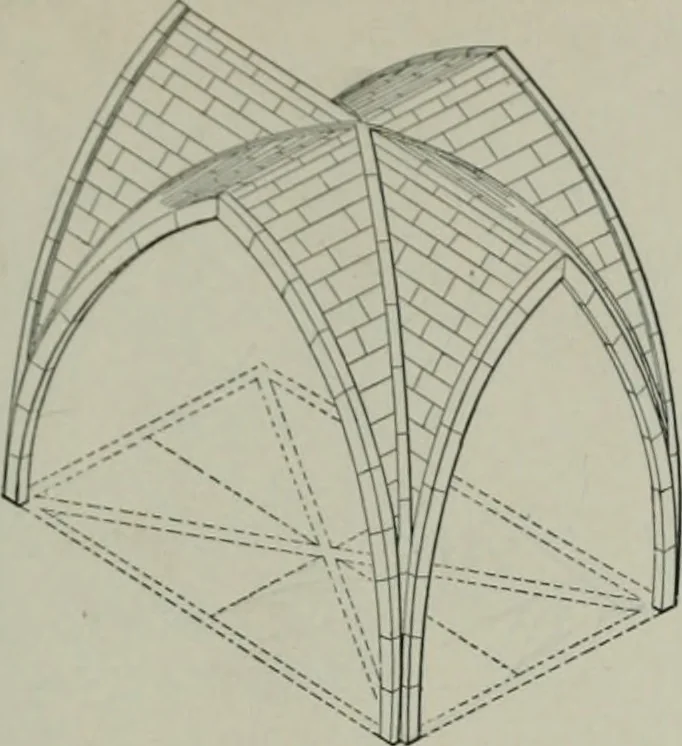 An illustration from A dictionary of architecture and building; biographical, historical and descriptive, 1901, leaf 564