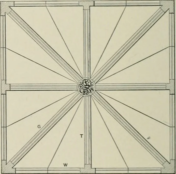 An illustration from A dictionary of architecture and building; biographical, historical and descriptive, 1901, leaf 565