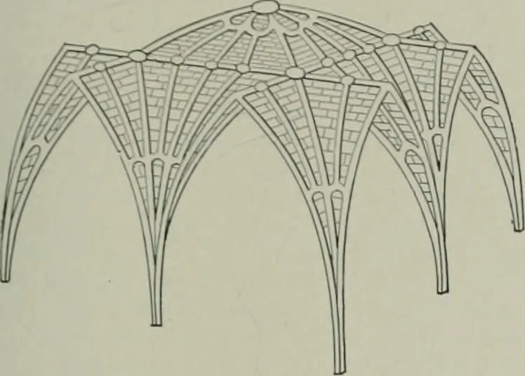 An illustration from A dictionary of architecture and building; biographical, historical and descriptive, 1901, leaf 566