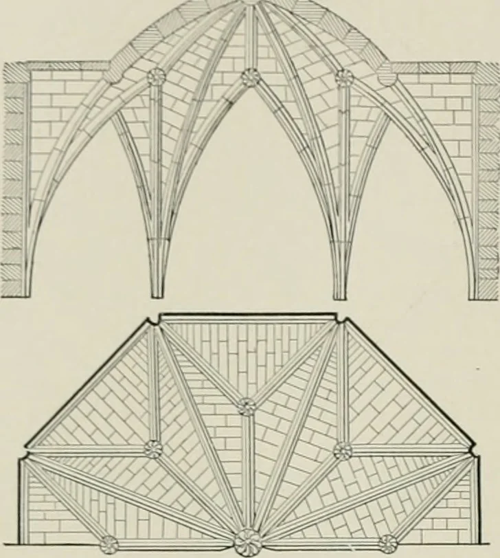 An illustration from A dictionary of architecture and building; biographical, historical and descriptive, 1901, leaf 567