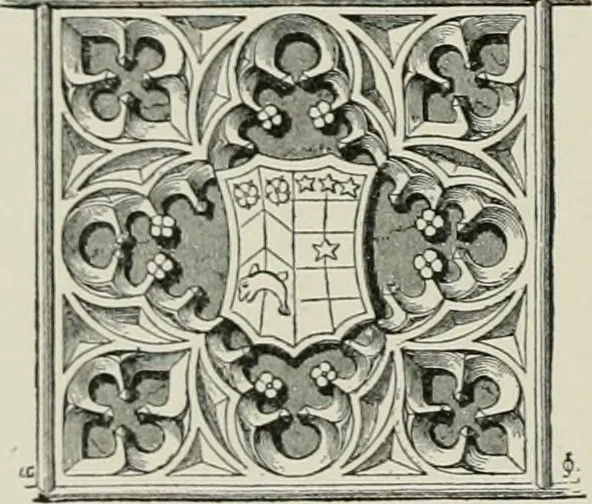 An illustration from A dictionary of architecture and building; biographical, historical and descriptive, 1901, leaf 57