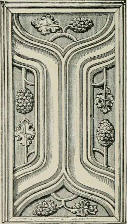 An illustration from A dictionary of architecture and building; biographical, historical and descriptive, 1901, leaf 57