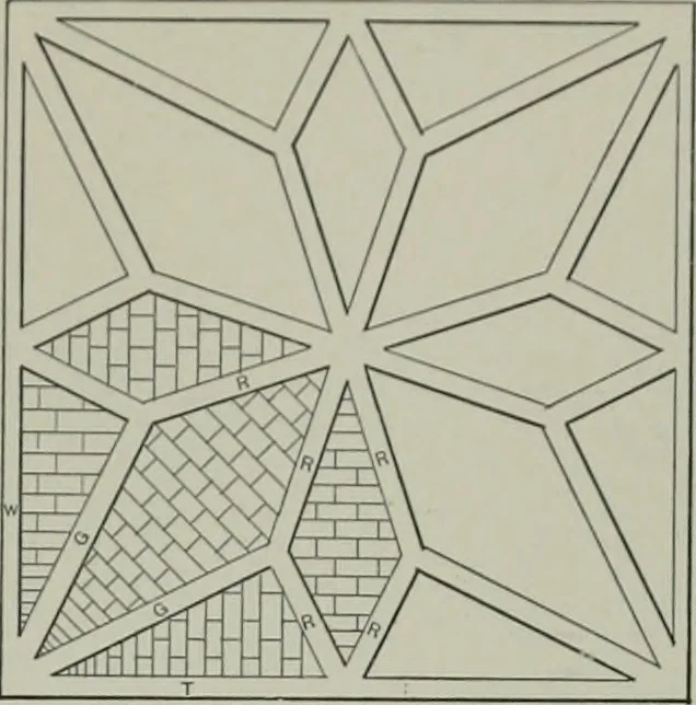 An illustration from A dictionary of architecture and building; biographical, historical and descriptive, 1901, leaf 570