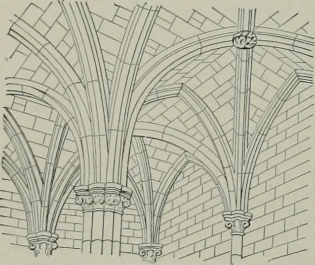 An illustration from A dictionary of architecture and building; biographical, historical and descriptive, 1901, leaf 570