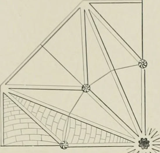 An illustration from A dictionary of architecture and building; biographical, historical and descriptive, 1901, leaf 571