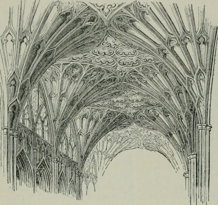An illustration from A dictionary of architecture and building; biographical, historical and descriptive, 1901, leaf 572