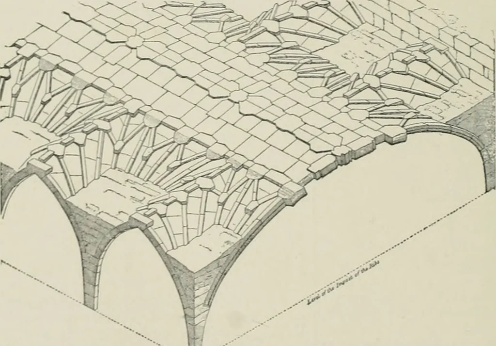 An illustration from A dictionary of architecture and building; biographical, historical and descriptive, 1901, leaf 573