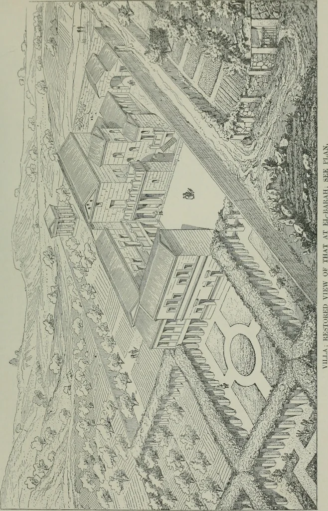 An illustration from A dictionary of architecture and building; biographical, historical and descriptive, 1901, leaf 588