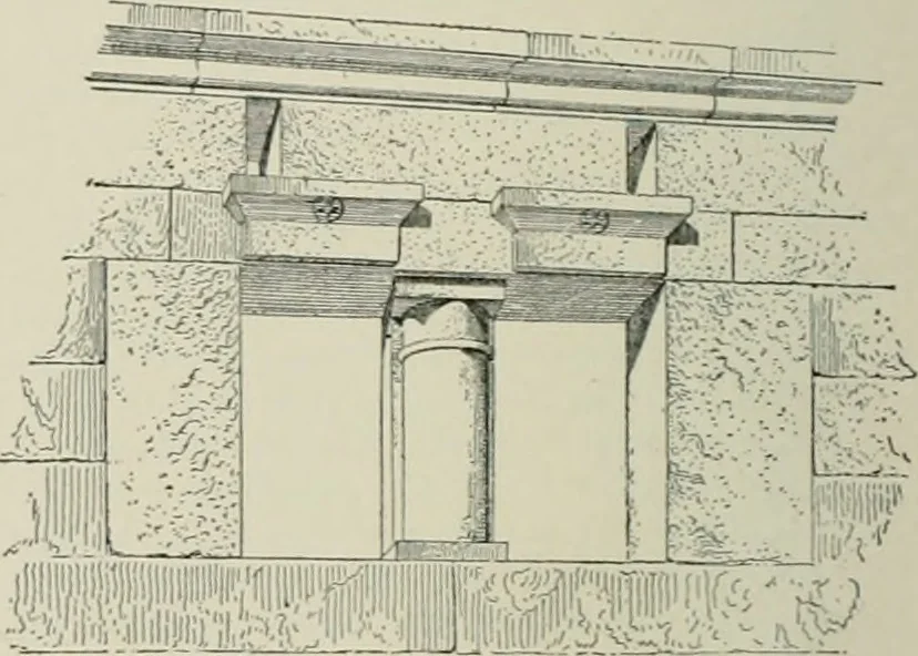 An illustration from A dictionary of architecture and building; biographical, historical and descriptive, 1901, leaf 617