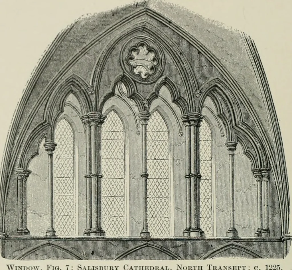 An illustration from A dictionary of architecture and building; biographical, historical and descriptive, 1901, leaf 619