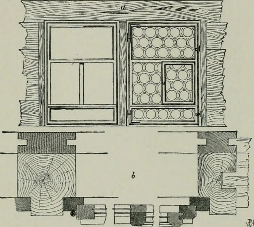 An illustration from A dictionary of architecture and building; biographical, historical and descriptive, 1901, leaf 624