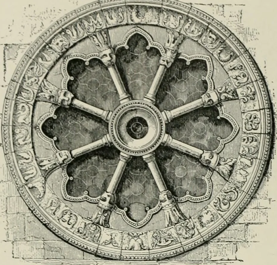 An illustration from A dictionary of architecture and building; biographical, historical and descriptive, 1901, leaf 639