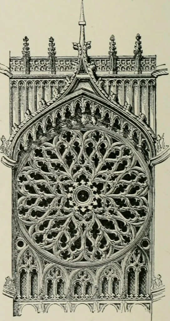 An illustration from A dictionary of architecture and building; biographical, historical and descriptive, 1901, leaf 639