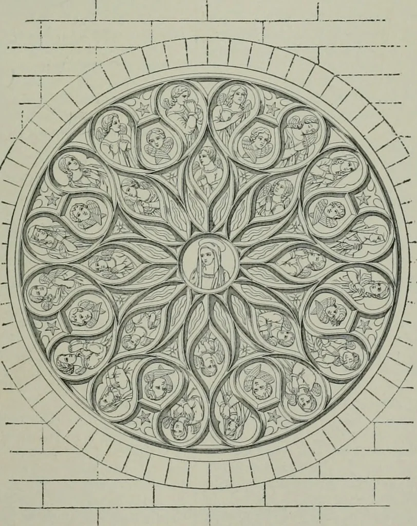 An illustration from A dictionary of architecture and building; biographical, historical and descriptive, 1901, leaf 640