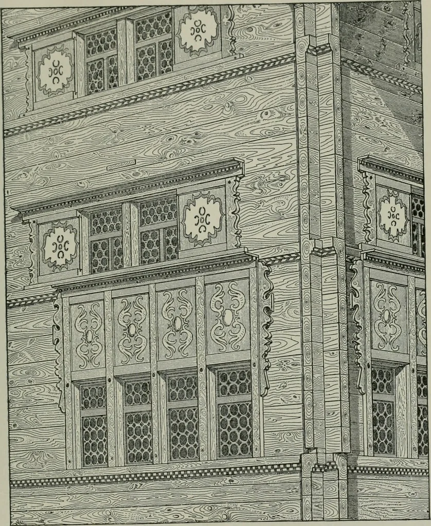 An illustration from A dictionary of architecture and building; biographical, historical and descriptive, 1901, leaf 650