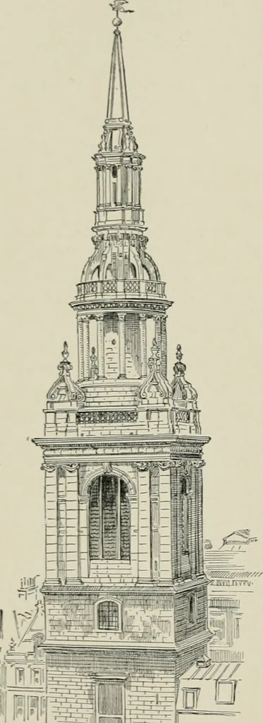 An illustration from A dictionary of architecture and building; biographical, historical and descriptive, 1901, leaf 657