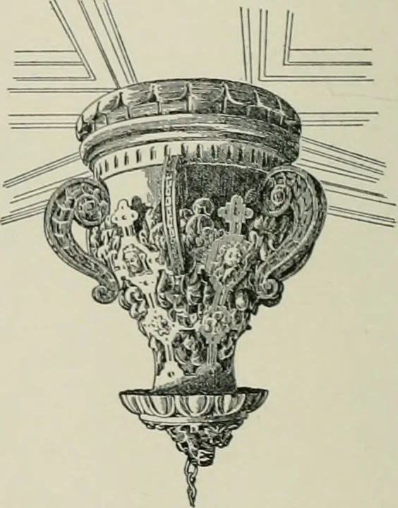 An illustration from A dictionary of architecture and building; biographical, historical and descriptive, 1901, leaf 73