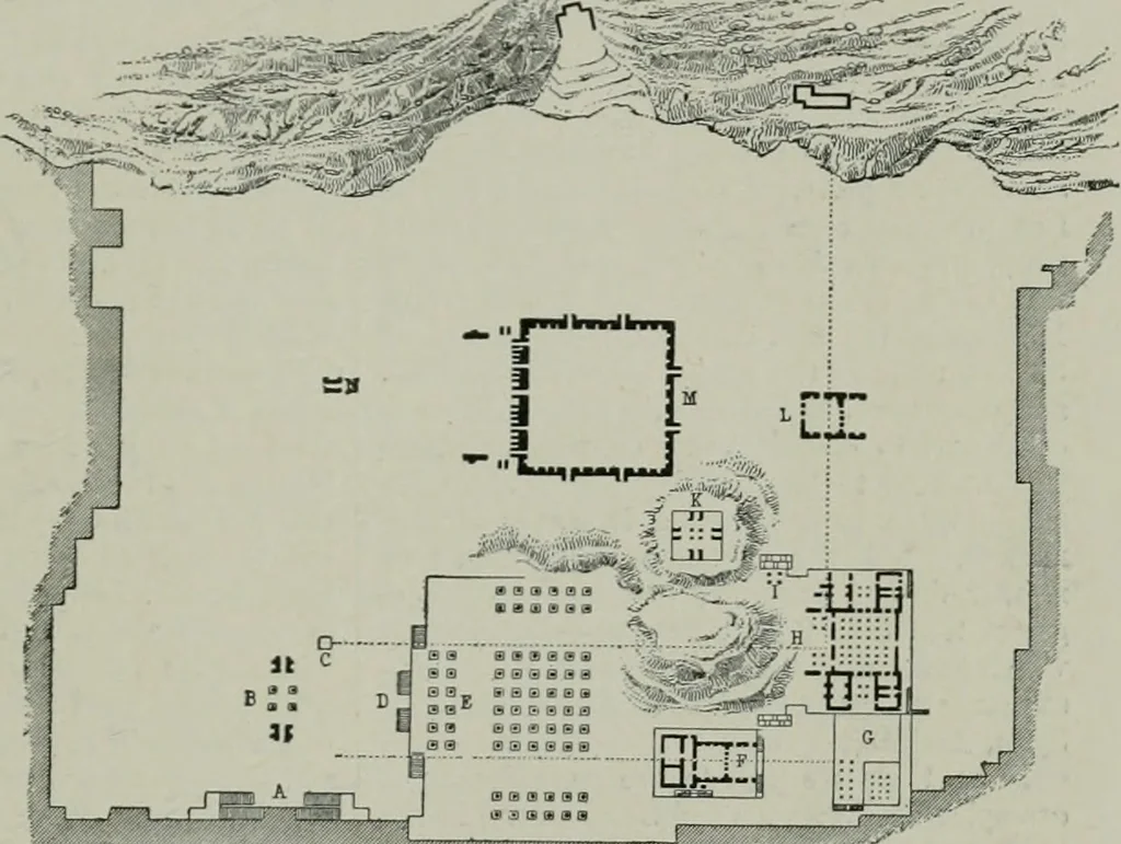An illustration from A dictionary of architecture and building; biographical, historical and descriptive, 1901, leaf 84