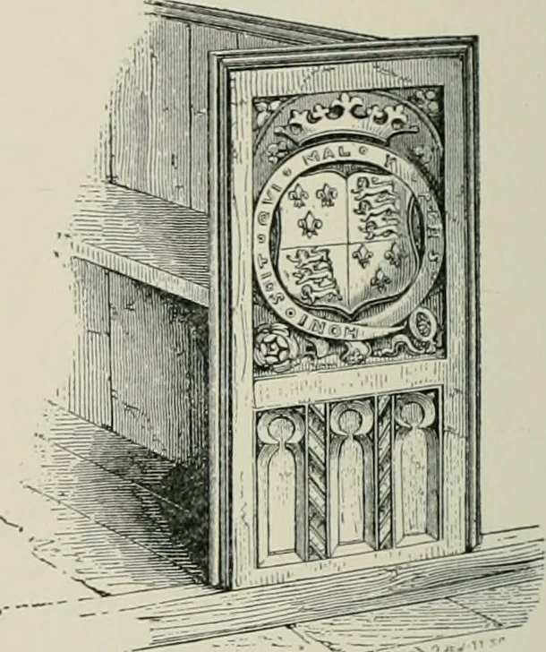 An illustration from A dictionary of architecture and building; biographical, historical and descriptive, 1901, leaf 95