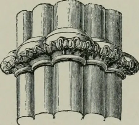 An illustration from A dictionary of architecture and building; biographical, historical and descriptive, 1901, leaf 98