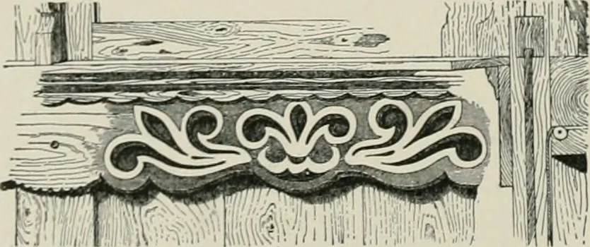An illustration from A dictionary of architecture and building; biographical, historical and descriptive, 1901, leaf 99