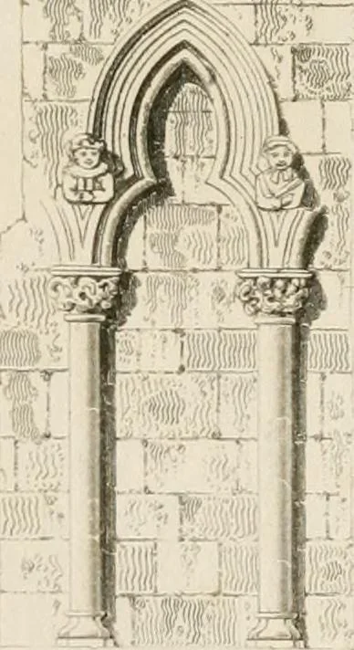 An illustration from A dictionary of the architecture and archaeology of the Middle Ages : including words used by ancient and modern authors in treating of architectural and other antiquities ... : also, biographical notices of ancient architects, 1838, leaf 529
