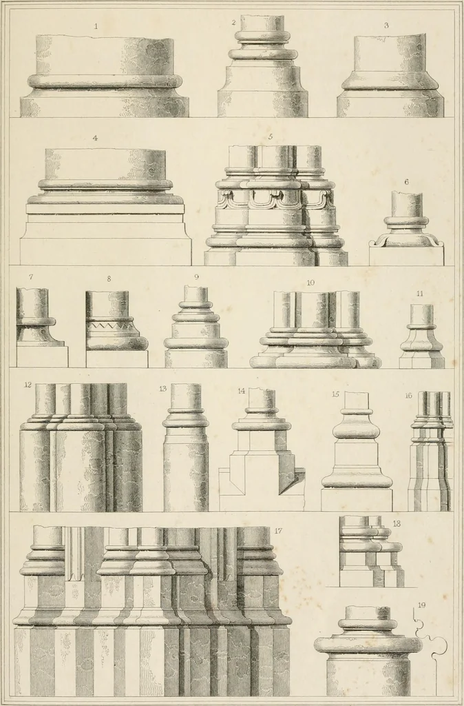 An illustration from A dictionary of the architecture and archaeology of the Middle Ages : including words used by ancient and modern authors in treating of architectural and other antiquities ... : also, biographical notices of ancient architects, 1838, leaf 541