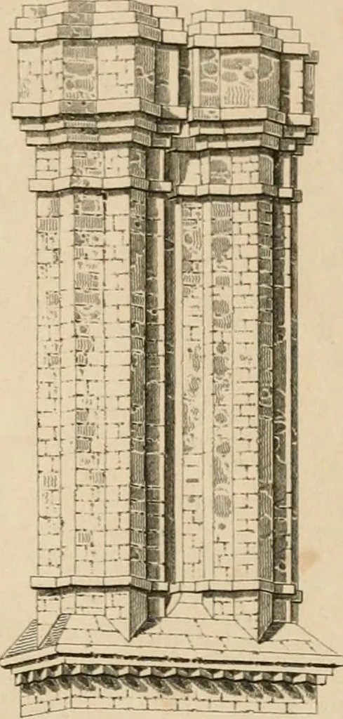 An illustration from A dictionary of the architecture and archaeology of the Middle Ages : including words used by ancient and modern authors in treating of architectural and other antiquities ... : also, biographical notices of ancient architects, 1838, leaf 567