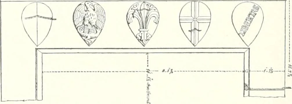 An illustration from A dictionary of architecture and building : biographical, historical, and descriptive, 1902, leaf 101