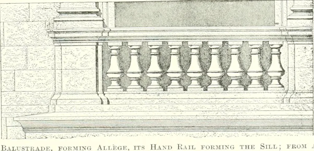 An illustration from A dictionary of architecture and building : biographical, historical, and descriptive, 1902, leaf 126