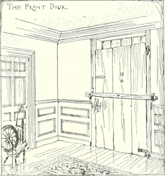 An illustration from A dictionary of architecture and building : biographical, historical, and descriptive, 1902, leaf 130