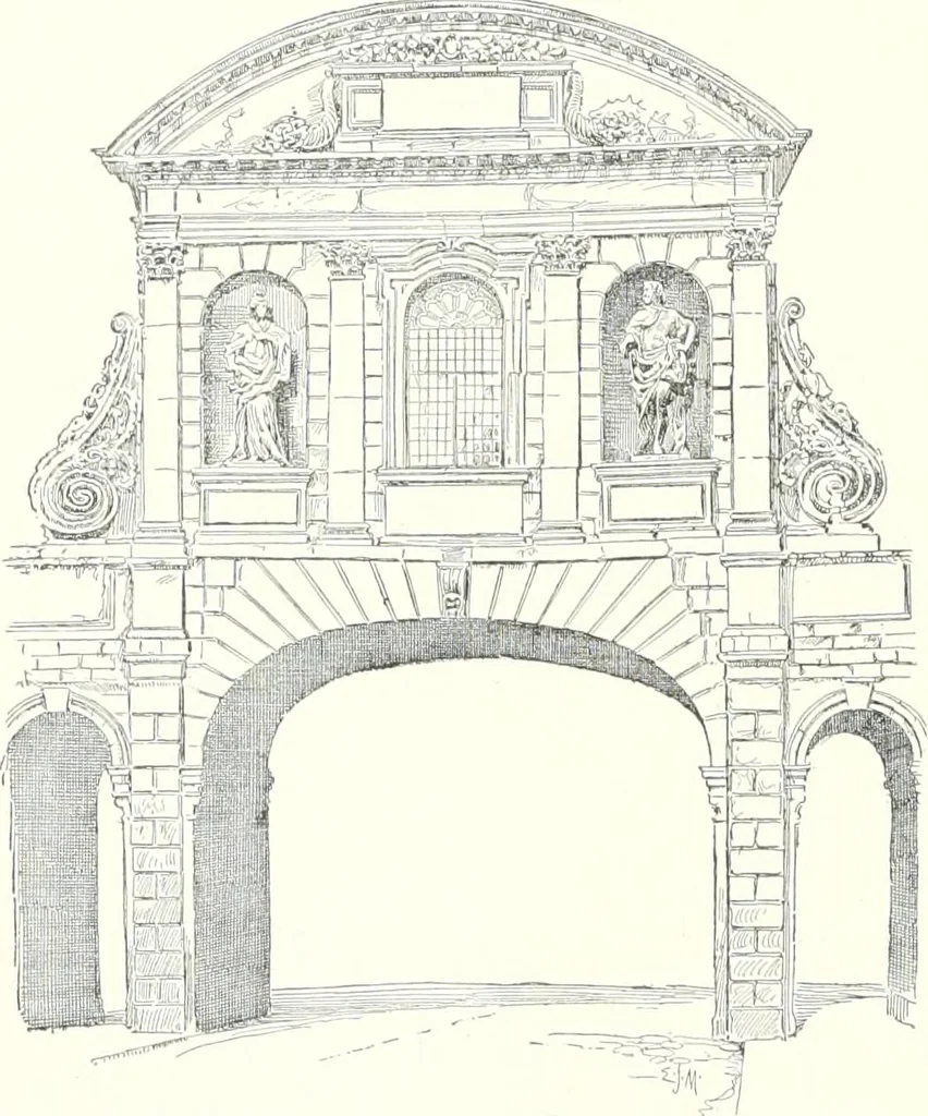 An illustration from A dictionary of architecture and building : biographical, historical, and descriptive, 1902, leaf 131