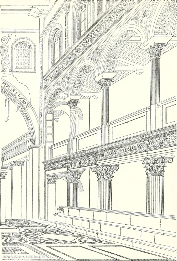 An illustration from A dictionary of architecture and building : biographical, historical, and descriptive, 1902, leaf 145
