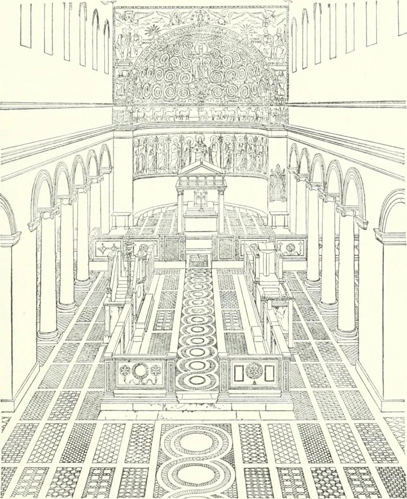An illustration from A dictionary of architecture and building : biographical, historical, and descriptive, 1902, leaf 146