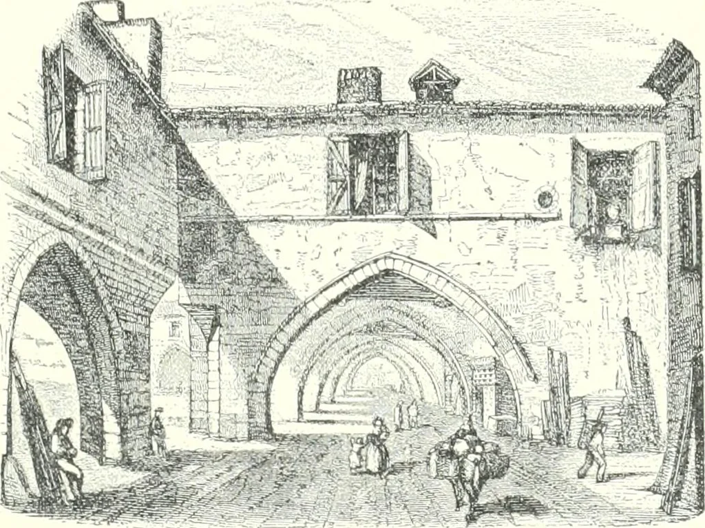 An illustration from A dictionary of architecture and building : biographical, historical, and descriptive, 1902, leaf 148