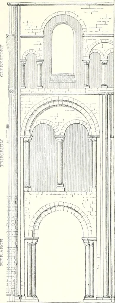 An illustration from A dictionary of architecture and building : biographical, historical, and descriptive, 1902, leaf 155